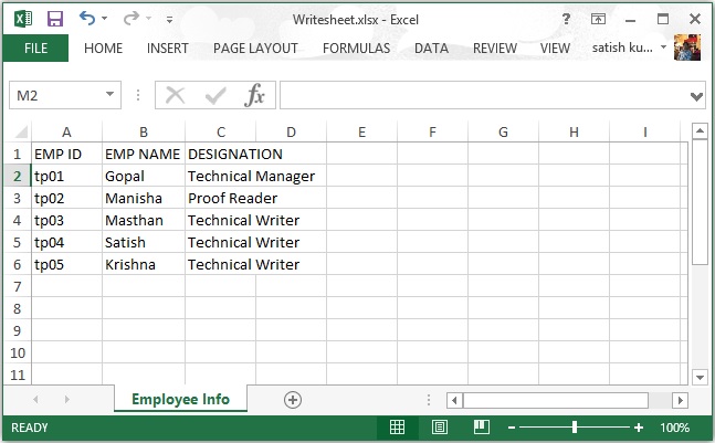 Apache POI电子表格/Spreadsheet
