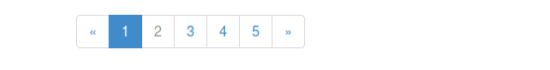Bootstrap 分页的状态