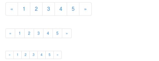 Bootstrap 分页的大小