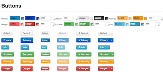 Style Bootstrap 编辑器