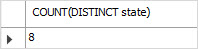MySQL DISTINCT和聚合函数