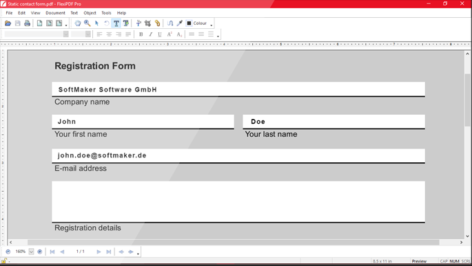 SoftMaker FlexiPDF