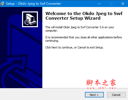 Okdo Jpeg to Swf Converter(jpeg图片转swf工具)