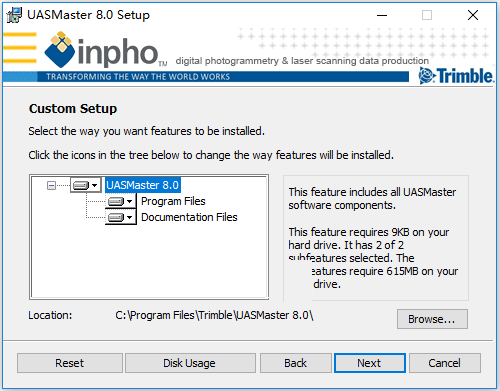 Trimble Inpho UASMaster 8.0