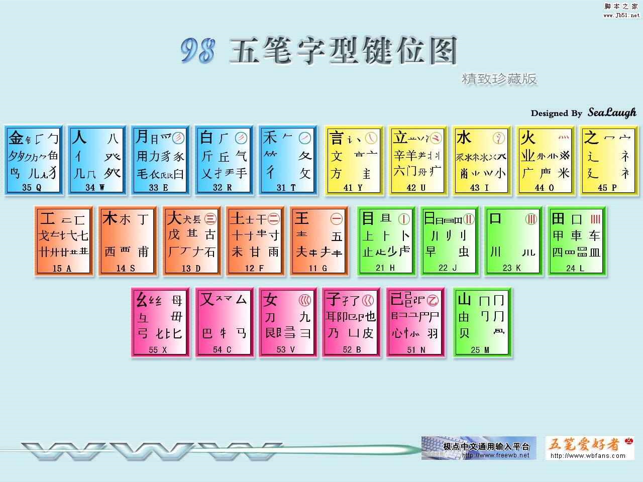 五笔编码查询