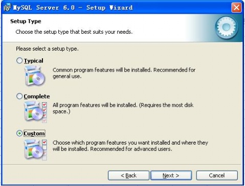MySQL 6.0 Windows下安装教程图解