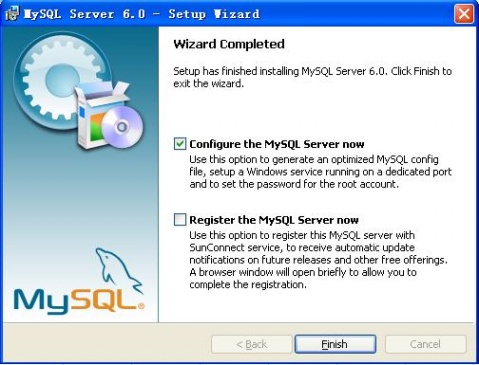 MySQL 6.0 Windows下安装教程图解