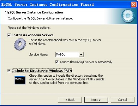 MySQL 6.0 Windows下安装教程图解